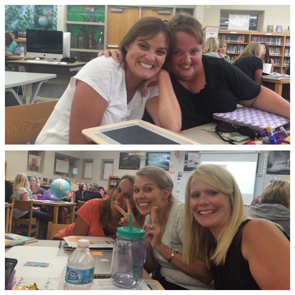 LarsonListon's tweet photo. So thankful to be able to work with these great peeps! Even if they took these photos on my phone during PD today! 😂 https://t.co/tTcn54CcPk