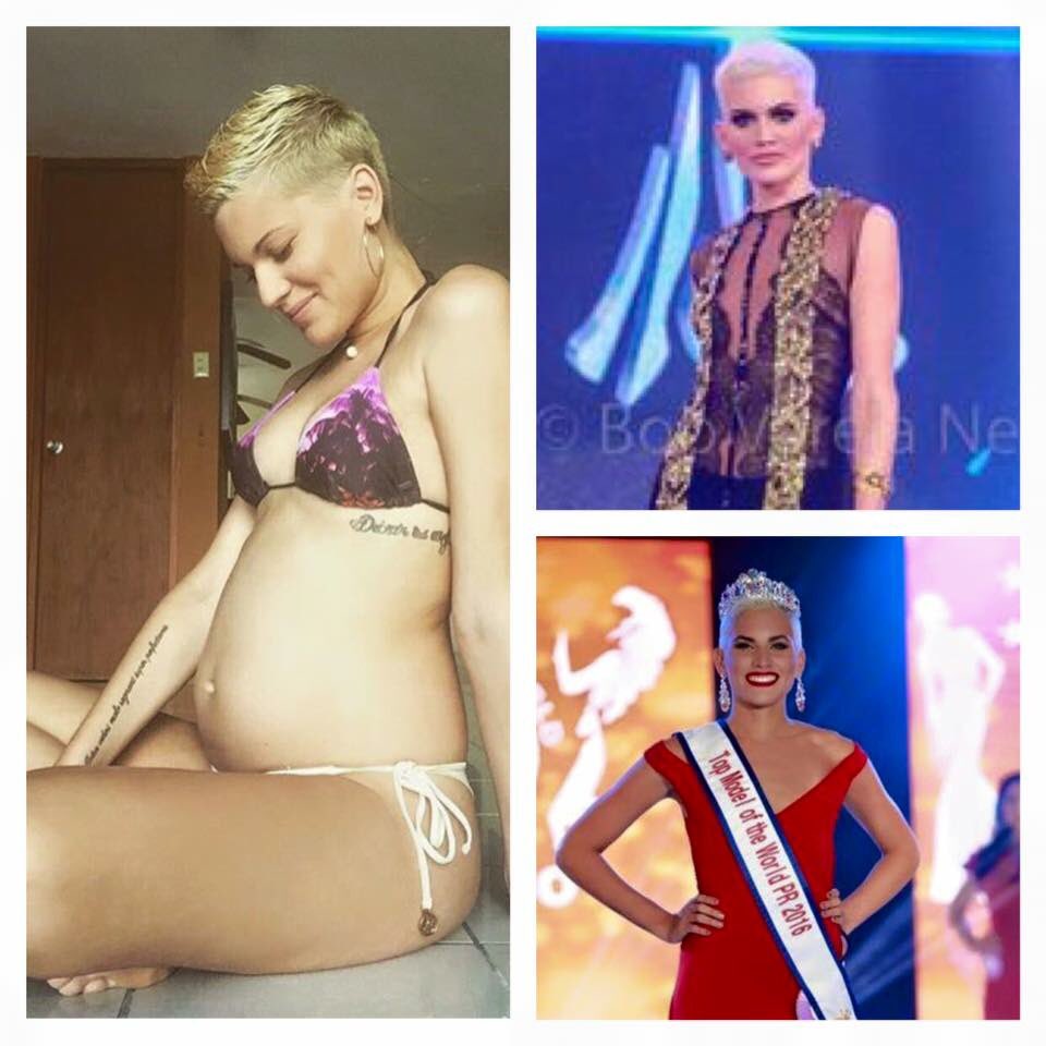 queventomag's tweet photo. Nivializ Pérez #TopModelOfTheWorldPR tuvo que entregar su título luego de quedar embarazada. https://t.co/yXaLXxCvXf