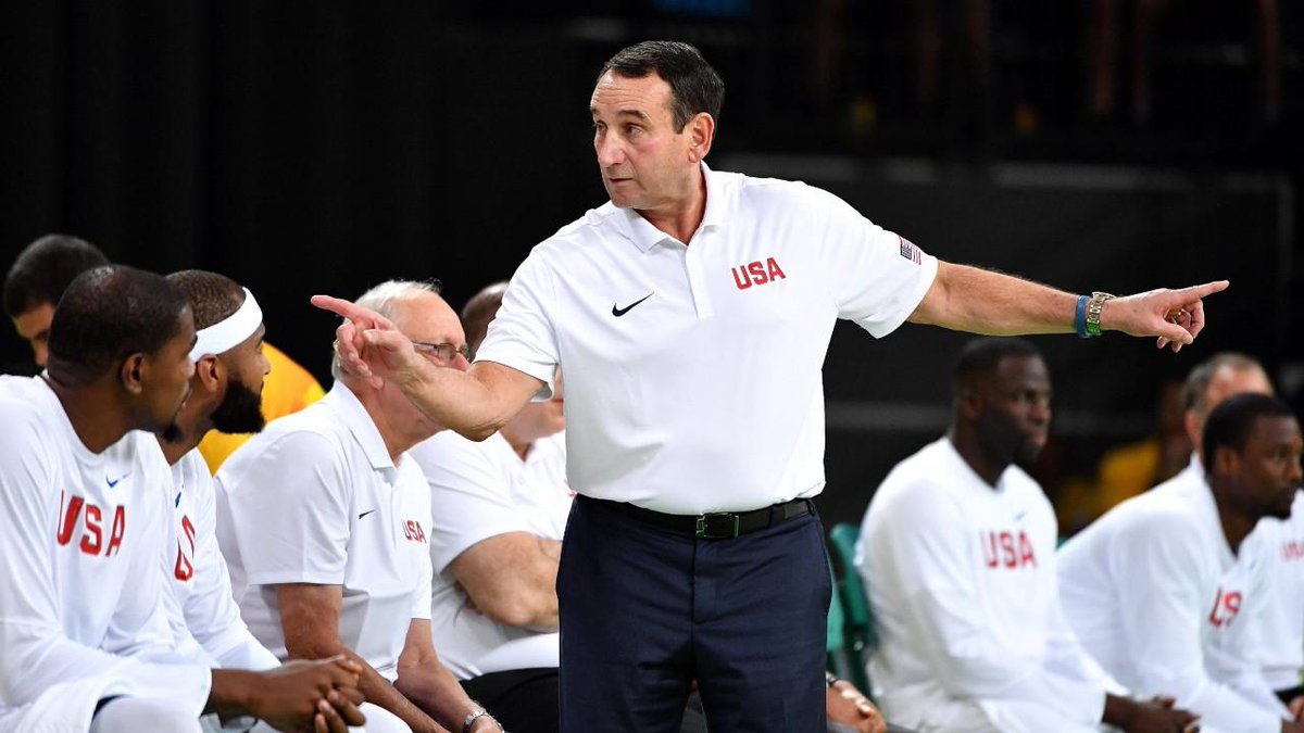 NBAcom's tweet photo. 'None of these teams fear us, and they haven't for a while' -- Coach K

WATCH: https://t.co/2fDNMWmjvr #Rio2016 https://t.co/pChxlaIjGk