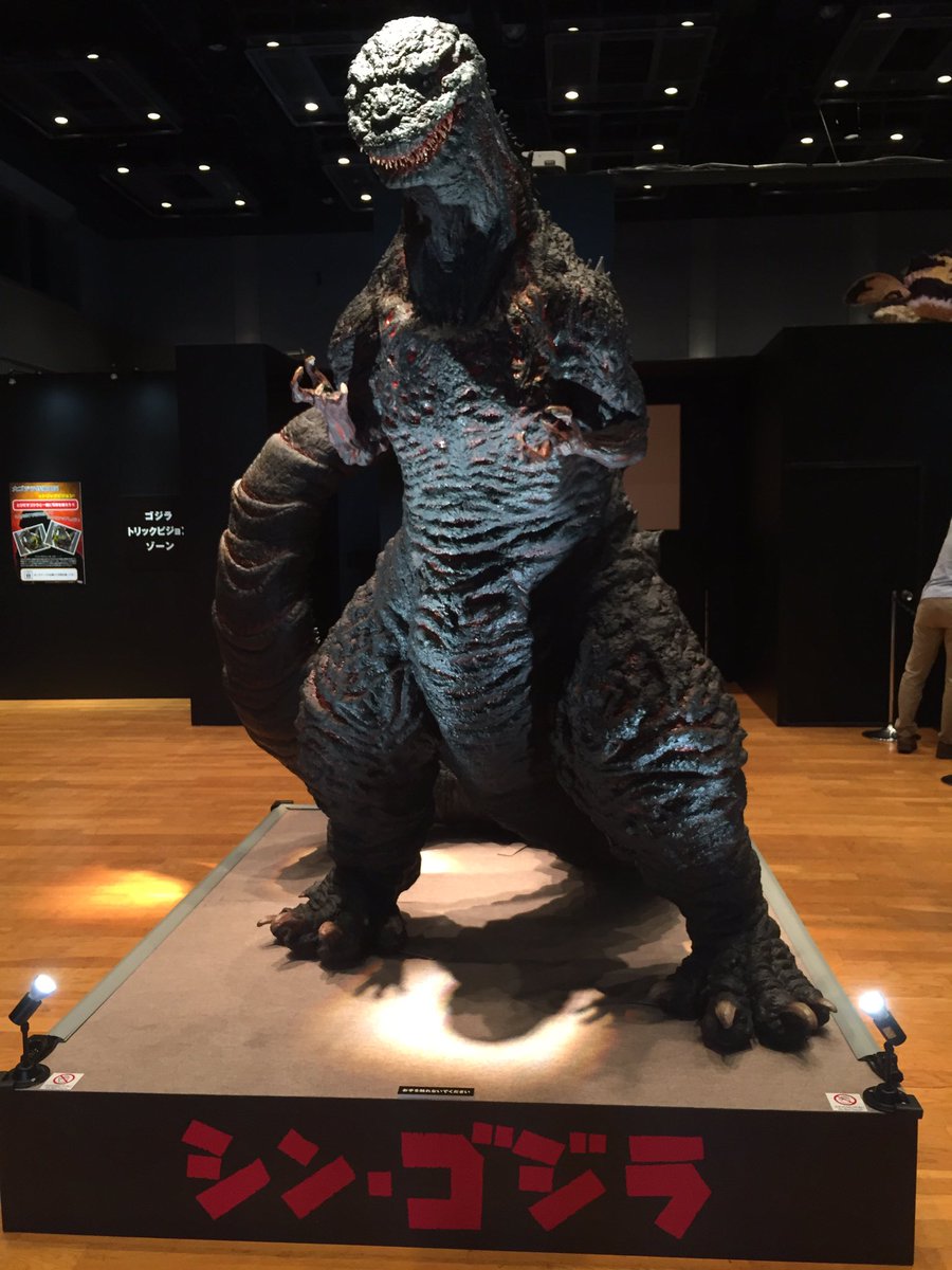 大ゴジラ特撮王国、本日開幕！！ #ゴジラ ジオラマゾーンが凄い！ 横浜