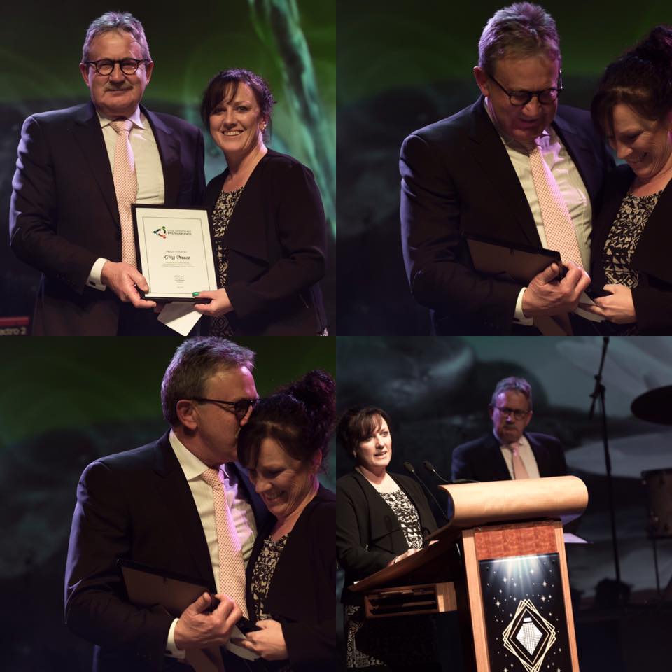 Karen Hampton was proud to present Greg Preece with a 15 year long service at the LGAT Conference. <a href="/khampton3/">Karen Hampton</a>