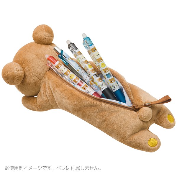 コリラックマ 筆箱 ぬいぐるみ ペンポーチ リラックマ マスコット ペン