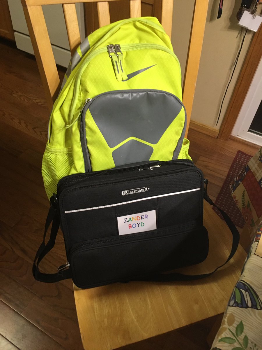 MrsBoydTMS's tweet image. My 7th grader is ready for tomorrow! R U? See you all in the morning! #firstdayof7thGrade #soexcited