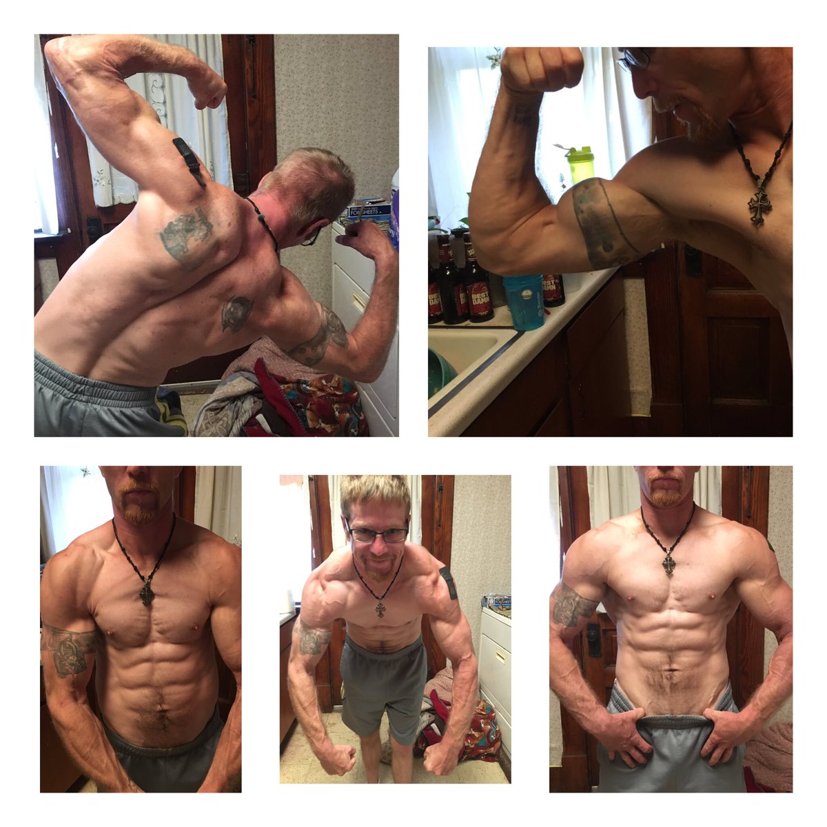 laura_salveson's tweet photo. The hubs #eightweekexperience on #thrivebylevel #weightlifting #weightmanagement #thriver #workforit #dontstopyet https://t.co/tQ8oiJdYNl