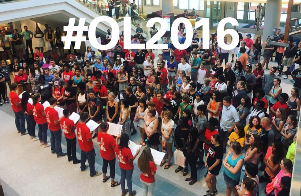 NCStateNSP's tweet photo. "Whatever affects one person, affects us all" #PackPride #HowWeRespectThePackMatters #NCStateWWW #OL2016 https://t.co/rXYbLlEfsb