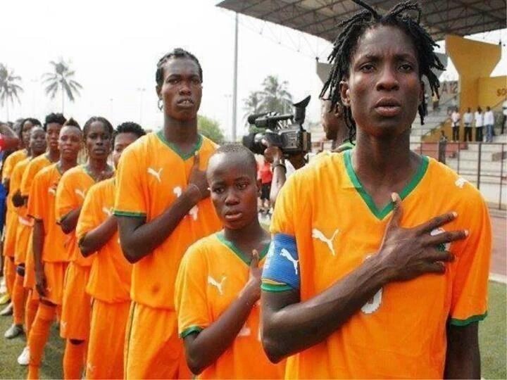 BabacarKadam92's tweet photo. #twitterSNvsTwitterCIV l'équipe féminine de foot de la côte d'Ivoire https://t.co/cGws0KyTKu