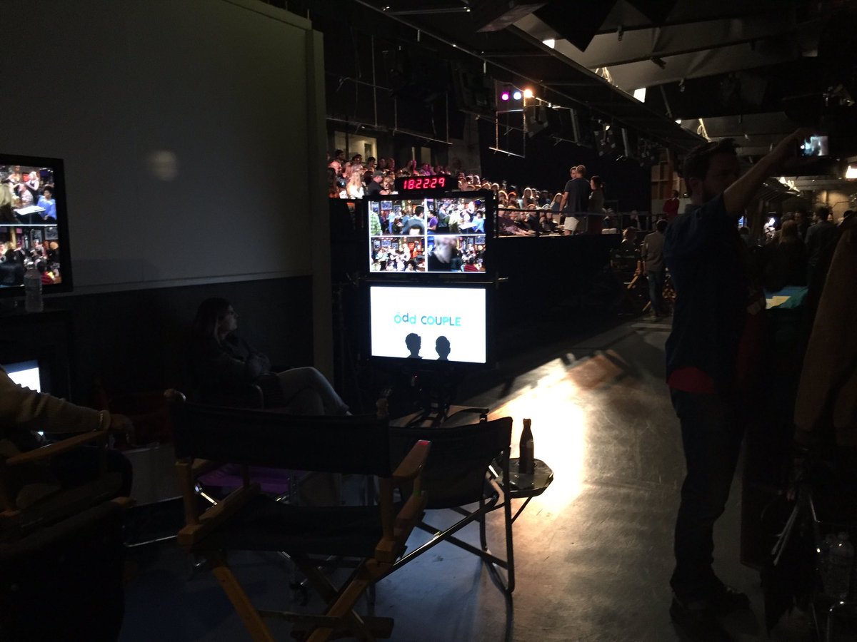 Show night! #theoddcouple