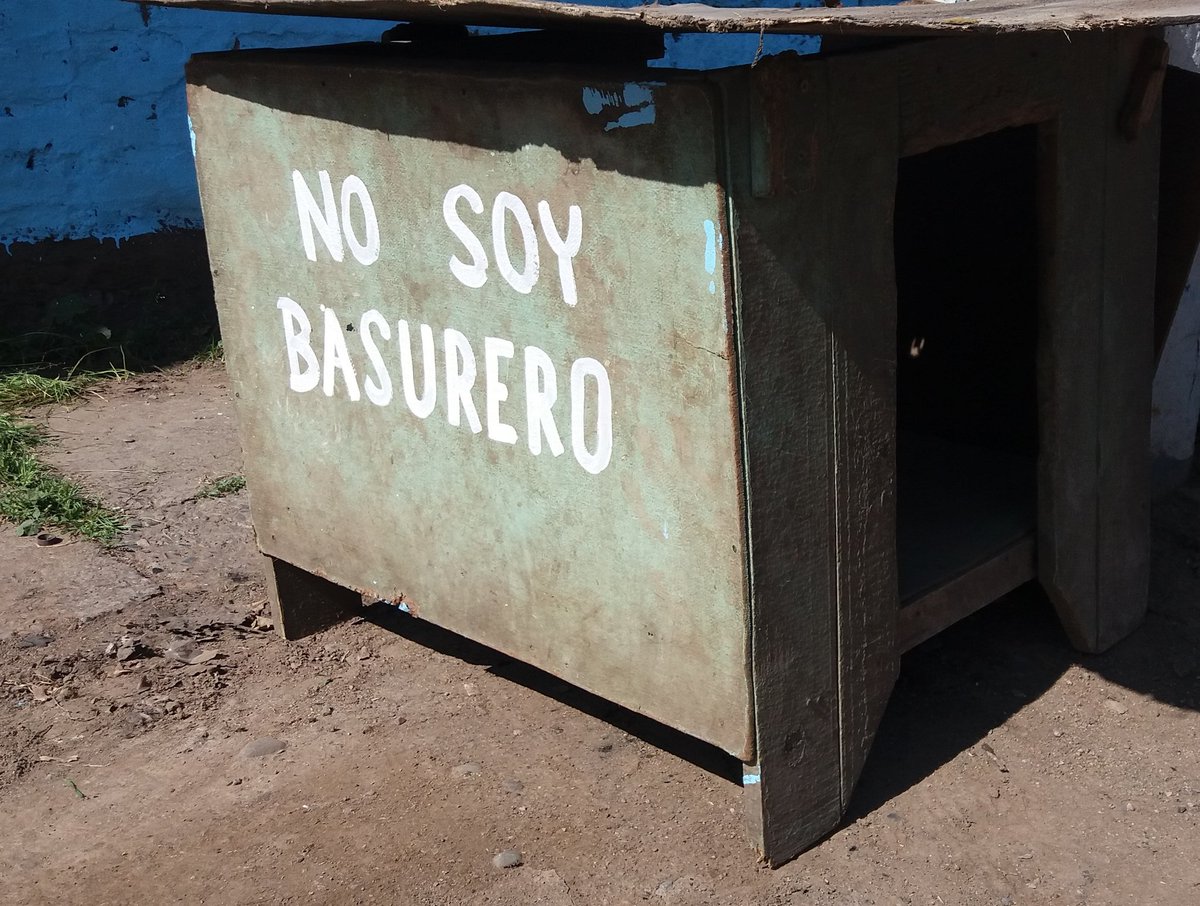 Refugio No basurero !! #TenemosQueCambiarlo