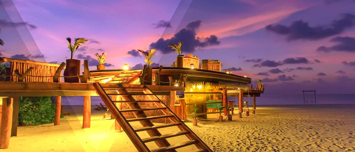 DestinationMv's tweet photo. The most appealing venue to enjoy the tropical weather in #Maldives. 
https://t.co/eyVXZcns1I
#Sunset #Bar #aaaVeee https://t.co/8L3AALzoDt