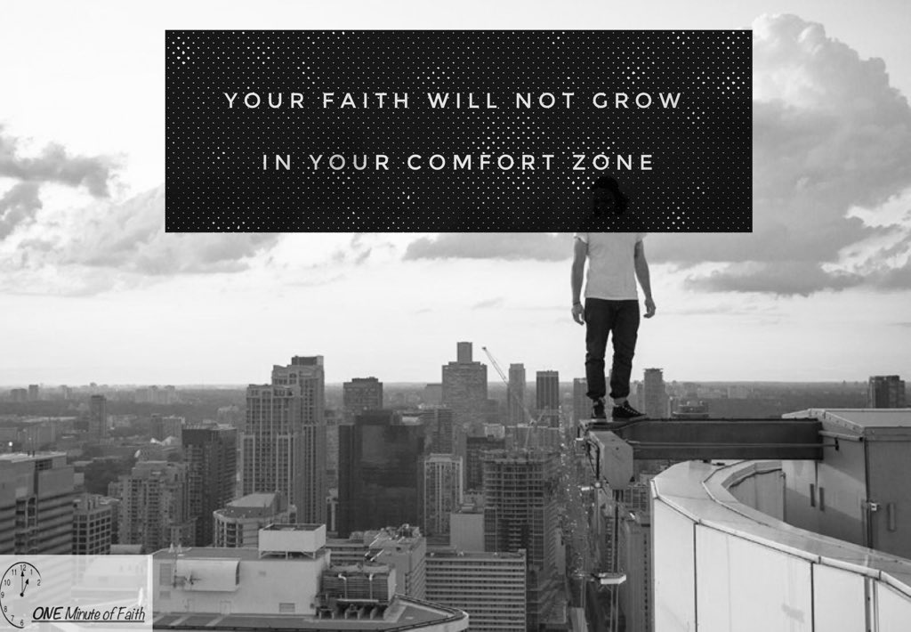 1minutefaith's tweet photo. Why can stepping out on faith be challenging? Because you can no longer trust in yourself! #TrustJesus #FAITH #JESUS https://t.co/ABAfchuVQ9