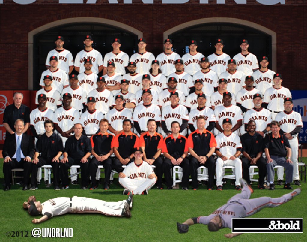 undrlnd's tweet photo. Don't you just love #SFGiants Team Photo Day? 😂
#Kontosing
#Lopezing
#FunWithPhotoshop https://t.co/w0Xn3ezRFC
