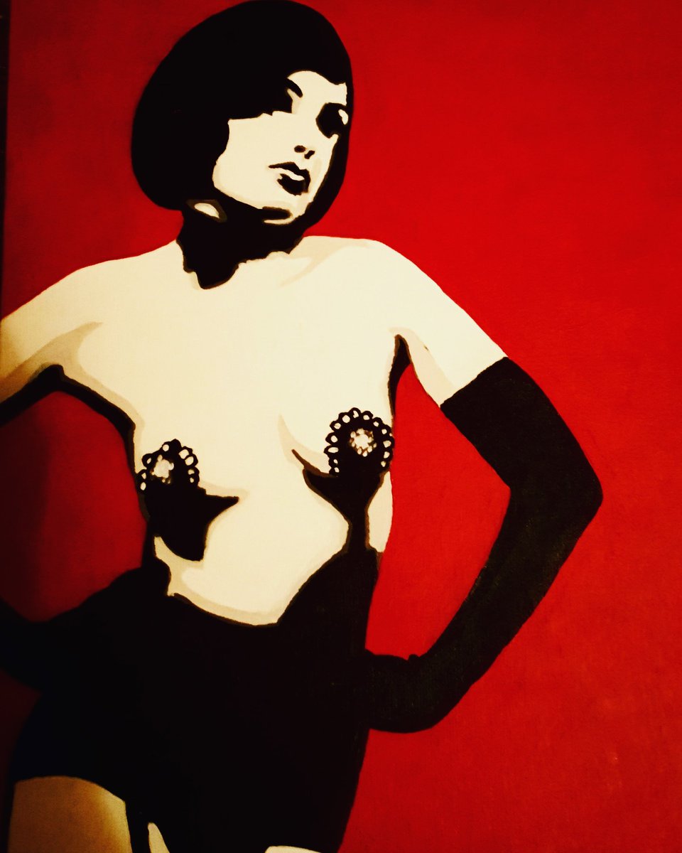 donniedesign's tweet photo. #tassels #burlesque #burlesquegirls #art #painting @DitaVonTeese #illustration #red  #fashionblogger #FashionUnfold https://t.co/Nodrhn3yQL
