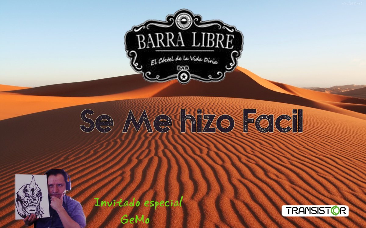 r_transistor's tweet photo. Ya inicia @MasBarraLibre solo por @r_transistor  #YSeMeHizoFacil
invitado @gemonero 
https://t.co/vHHXeVsJaD https://t.co/MC5IdyVoeK