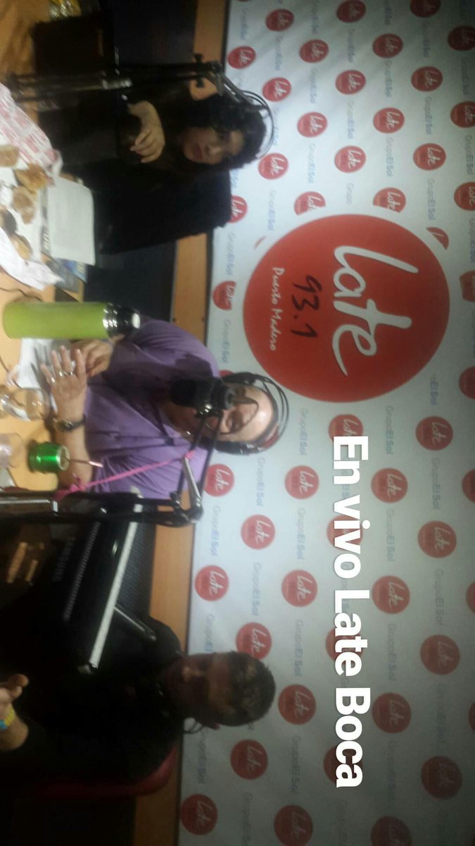 AlexPrando's tweet photo. Gran programa N°13, late boca 93.1! https://t.co/p1nfbeUndJ