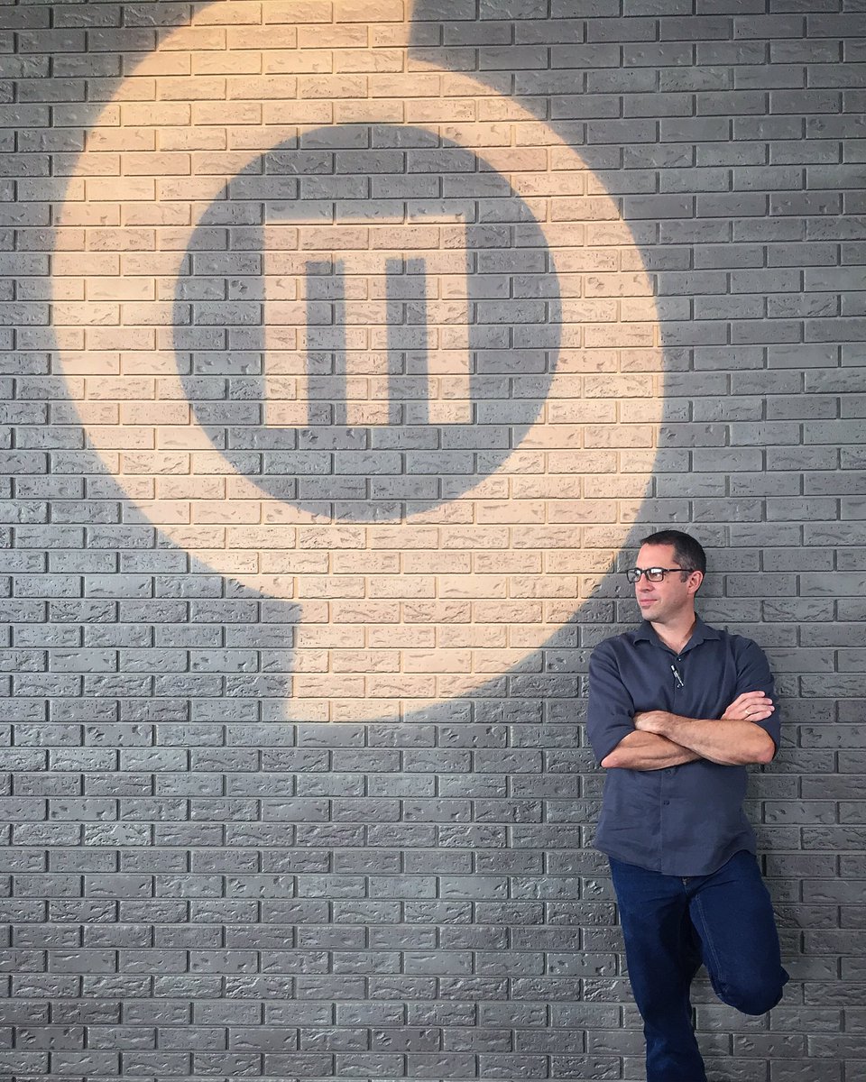HotHouseAgency's tweet photo. @ellinastathi stands behind his work - or at least next to it and down a little. #HotHouseAgency #dreamfactorystudio https://t.co/5fkdW95a6g