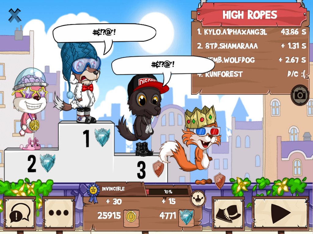 Ruiz370_'s tweet photo. If you're gonna shoot me when im 3rd at least winπ΄ #funrun2 #Shamaraaa #wolfdog #Runforest https://t.co/kxYKNrSvHY
