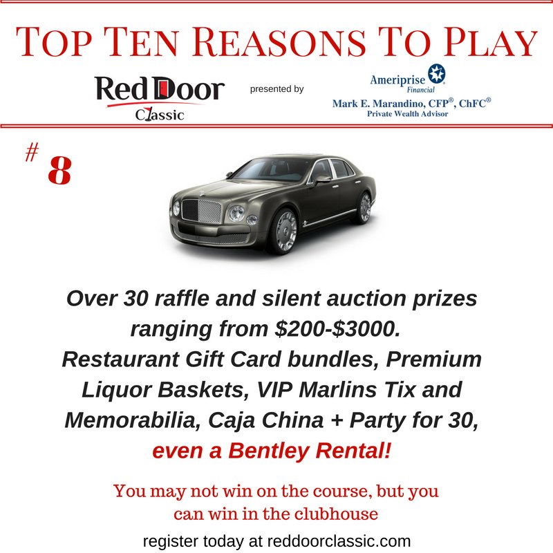reddoorclassic's tweet photo. So many reasons to play.  #charitygolf #reddoorclassic https://t.co/sfAywYL0OU