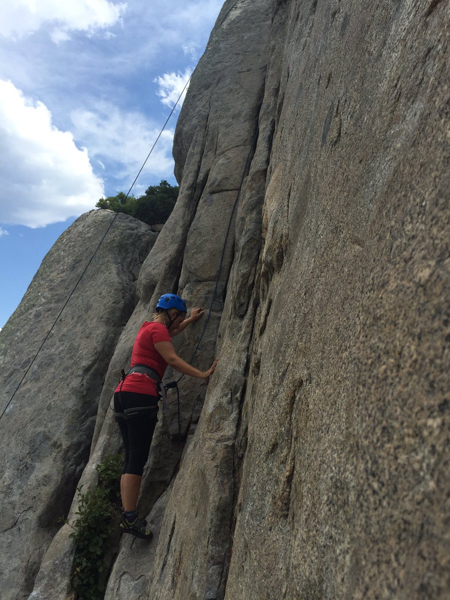 backpackdetour's tweet image. Such a great day rock climbing! @alpenglowexped #adventuredoneright #sponsored #blogger