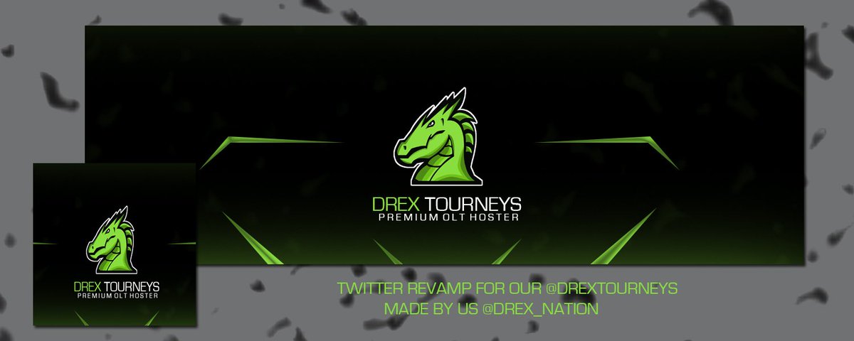 DrexTourneys's tweet image. Thanks to our @Drex_Nation for our new twitter revamp 
#TheDrexDen