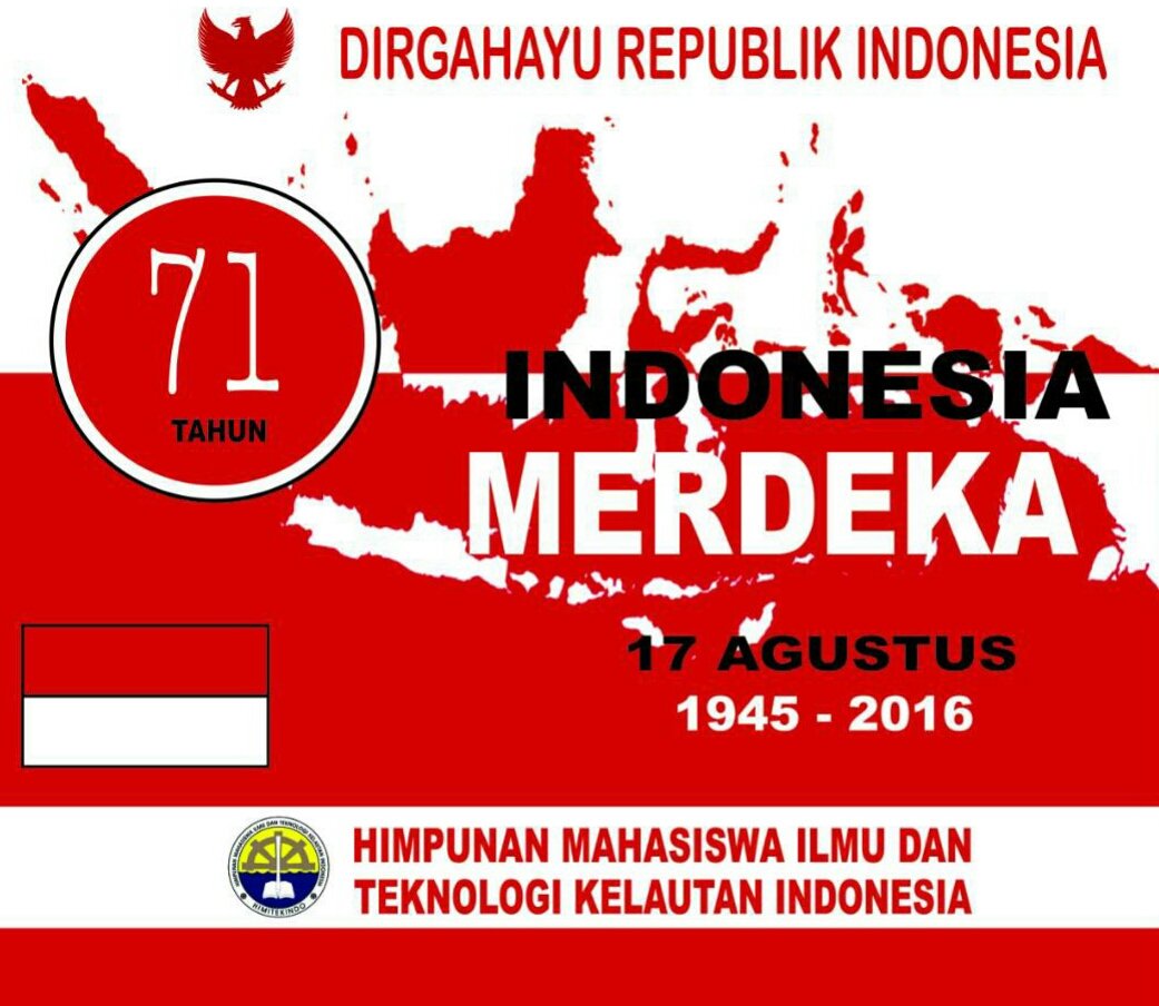 SELAMAT HUT RI KE-71 KEMERDEKAAN INDONESIA
#17agustus #Indonesia71 #indoesiamerdeka #himitekindo