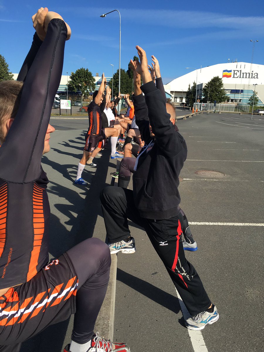 Steelers warm. Watch the video on our Instagram page - officialsteelers