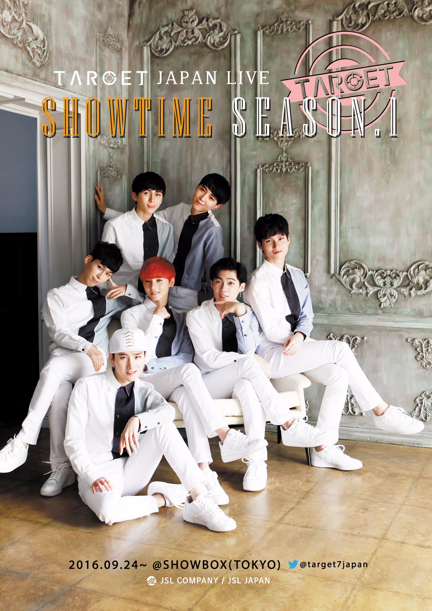 TARGET JP OFFICIAL on Twitter "TARGET JAPAN LIVE 【SHOWTIME SEASON.1