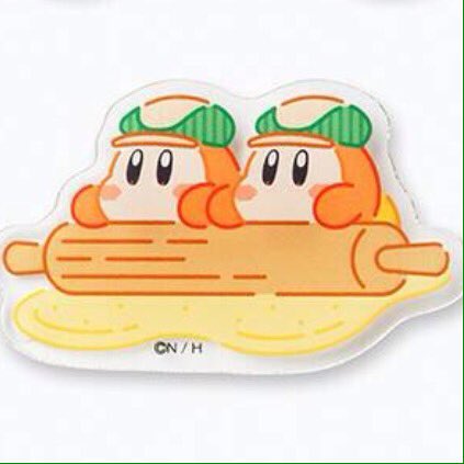 カービィカフェ　2016 アクリルバッジ　キーチェーン　ワドルディ カービィカフェ 2016 アクリルバッジ キーチェーン ワドルディ