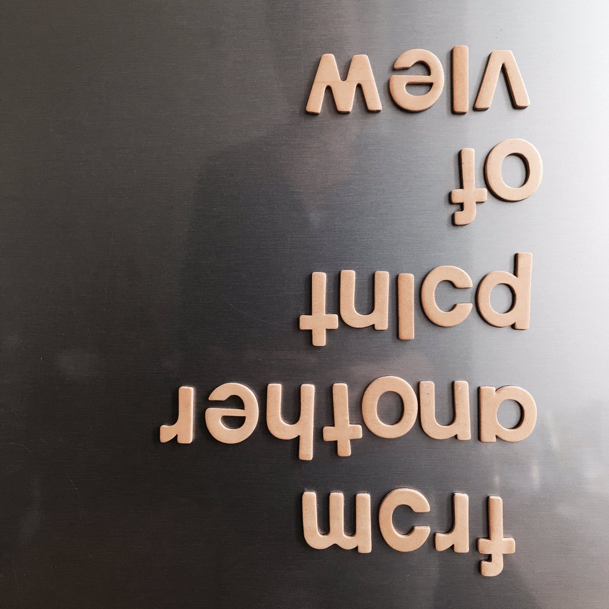 __annablume__'s tweet photo. #quoteoftheday #fridgepoetry #fromanotherpointofview https://t.co/jll23Q6IKi