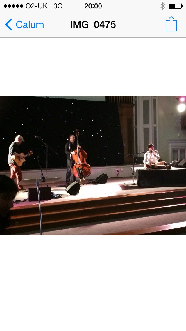 SteerProjects's tweet image. Yorkston Thorne Khan at Creative Scotland Festival Reception were something special