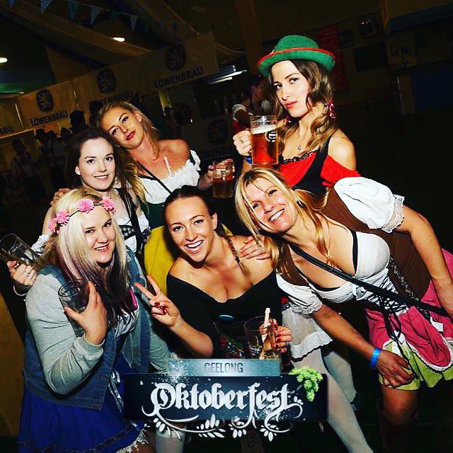 OktoberFestGeel's tweet photo. It's on again this year @oktoberfestgeel on Oct 8 from 2pm at eureka hotel. @DarrynLyons tix via iwannaticket https://t.co/gwQ3XbvLYA