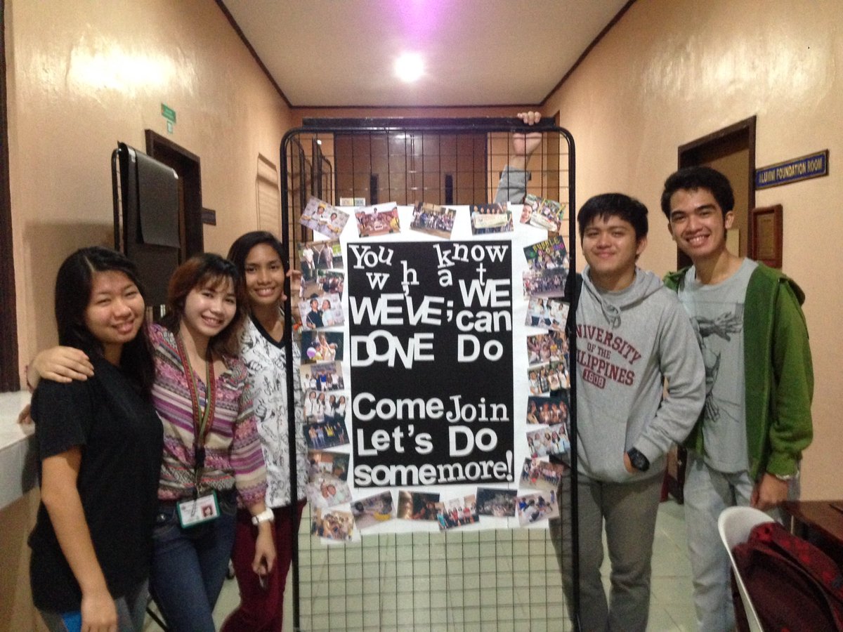 UPCN_YEARN's tweet photo. You know what we've done and what we can do. Come join YEARN let's do some more! View our exhibit @ the JVS Lobby :) https://t.co/fUUKbOwfwd