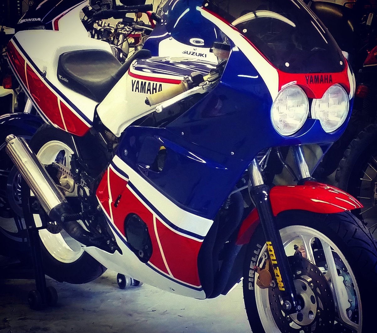 gastonmcwerks's tweet photo. Super sweet #FZ600 #FZ #YAMAHA #restomod https://t.co/zTA1lsAsLh