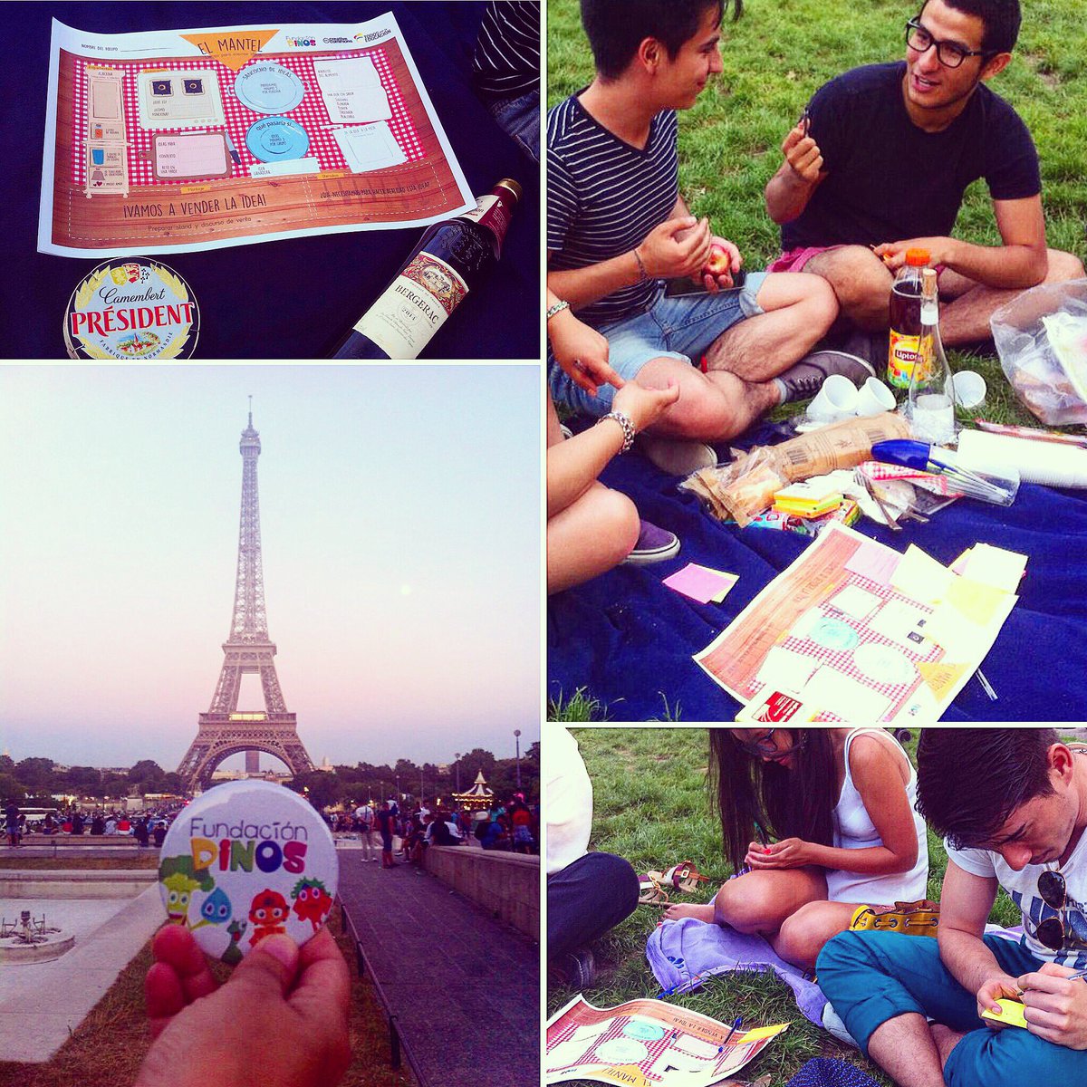 Cocina de ideas en París - Francia. Orgullosos de ti <a href="/ginnarodriguezr/">Ginna Rodríguez</a> #FundaciónDinos