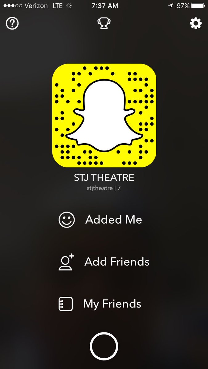 Add us on snapchat <a href="/STJTheatre/">Academy Theatre</a>