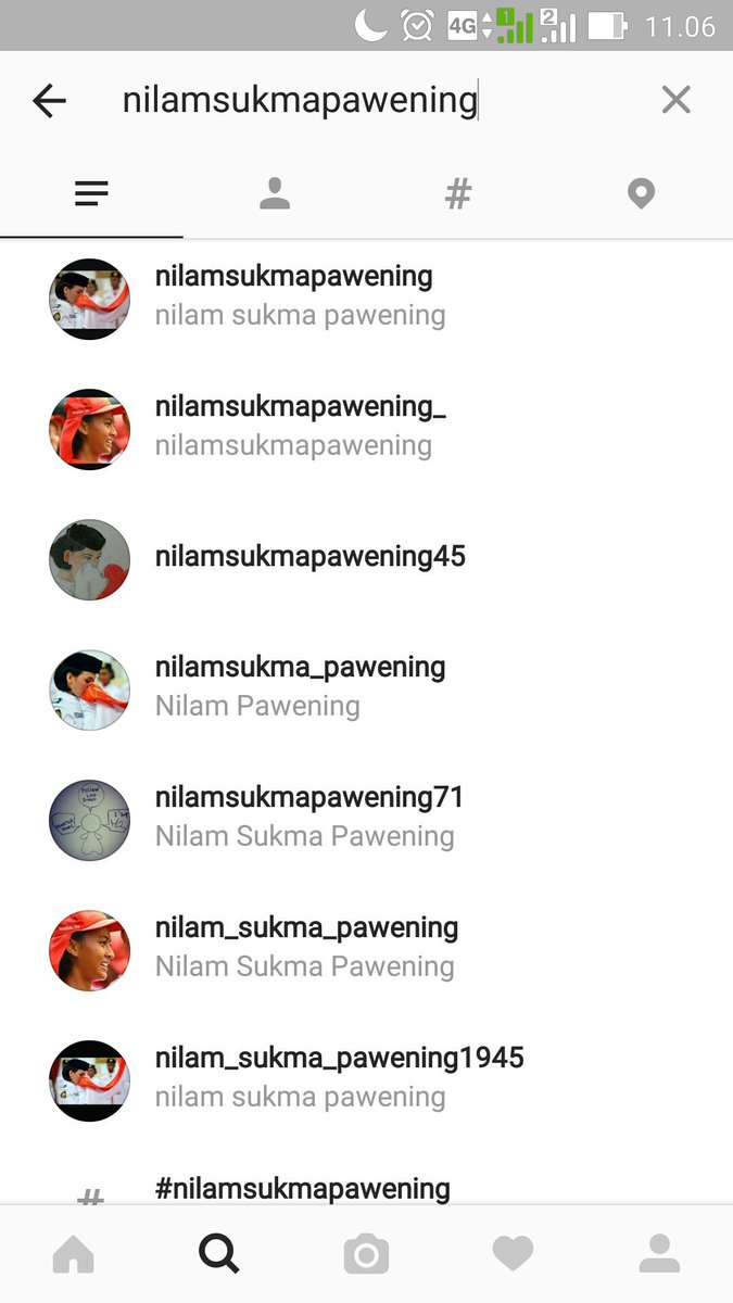 Buset dah , baru juga wa mao kepoin IG paskibraka nilam  , etttt tapi yg mana ini wkekek #pening 😹😹