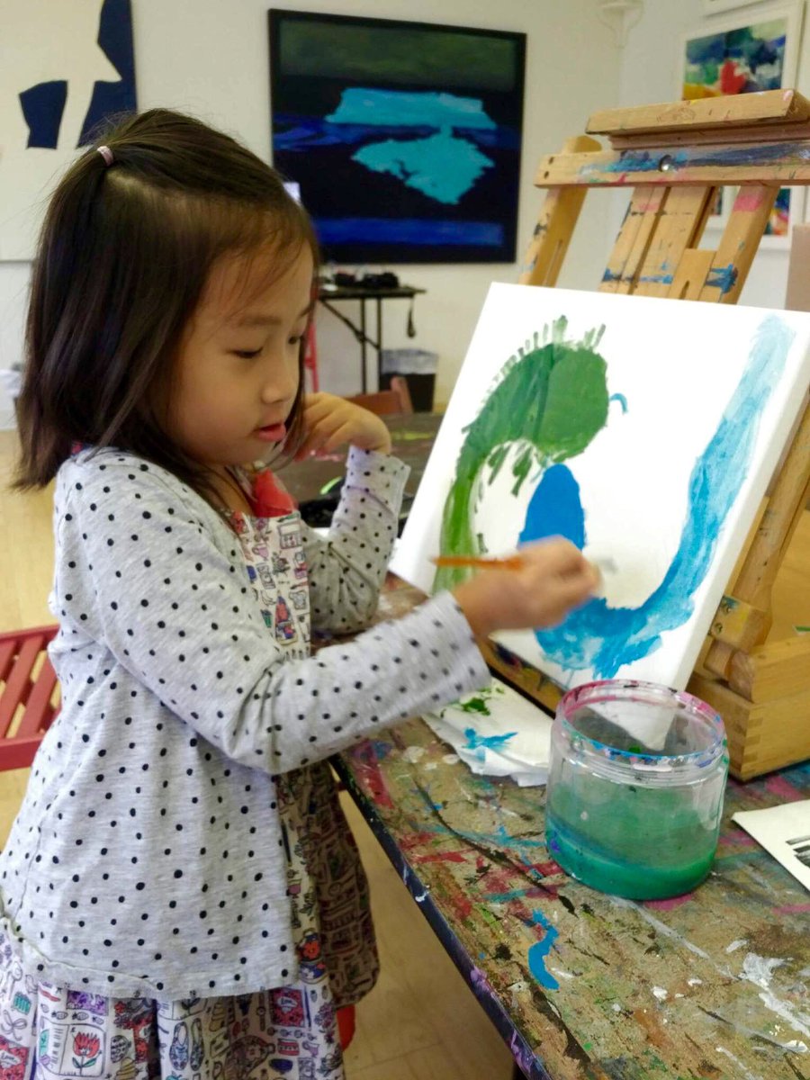 BacolBusch's tweet photo. Art wires the brain for successful learning @BacolBusch #bellairetexasgallery #texashannahart #houstonartcamps #kids https://t.co/dFyx0WOibx