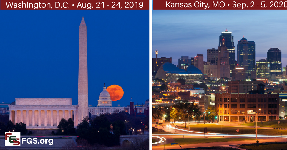 Upcoming FGS #Genealogy Conferences To Be Held in Washington, DC and Kansas City, MO! buff.ly/2barosd