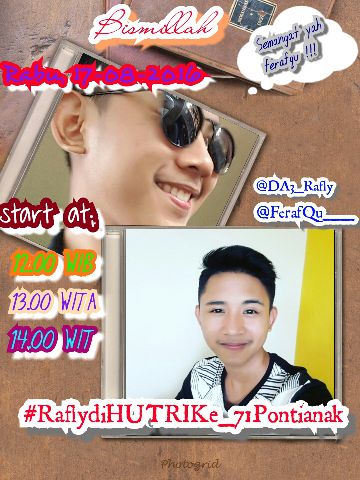 #RaflydiHUTRIKe_71Pontianak