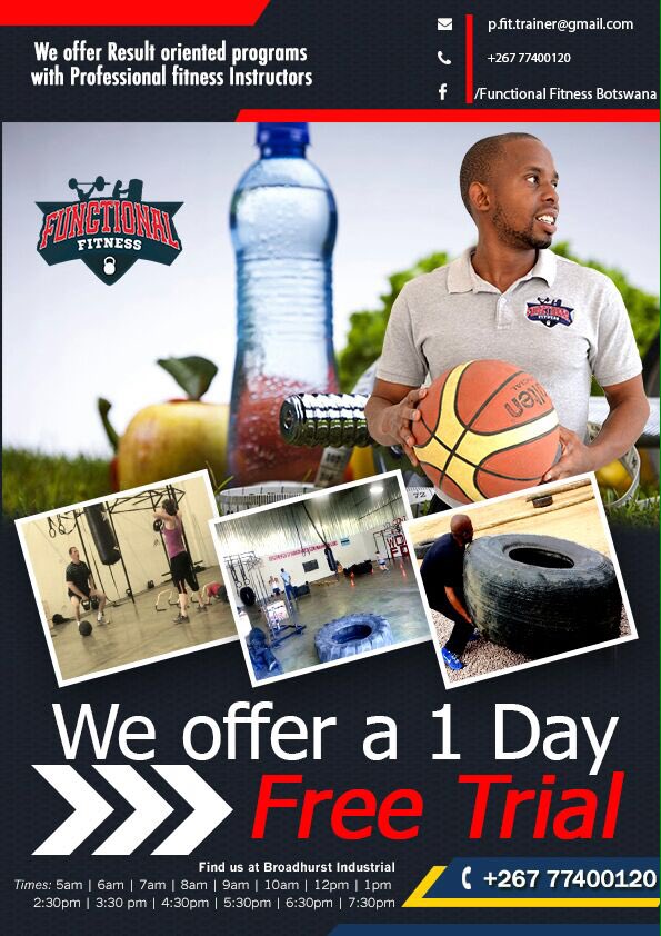 manefabulosity's tweet image. #FunctionalFitnessBotswana #MustCheckout