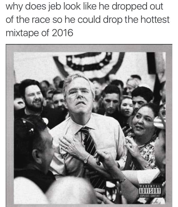 LeopardDalton's tweet photo. Album so hot they be meltin dem steel beams son...#jetfuelcantmeltsteelbeams #butjebbushbeatscan #holla @JebBush https://t.co/oIT64WLWlN