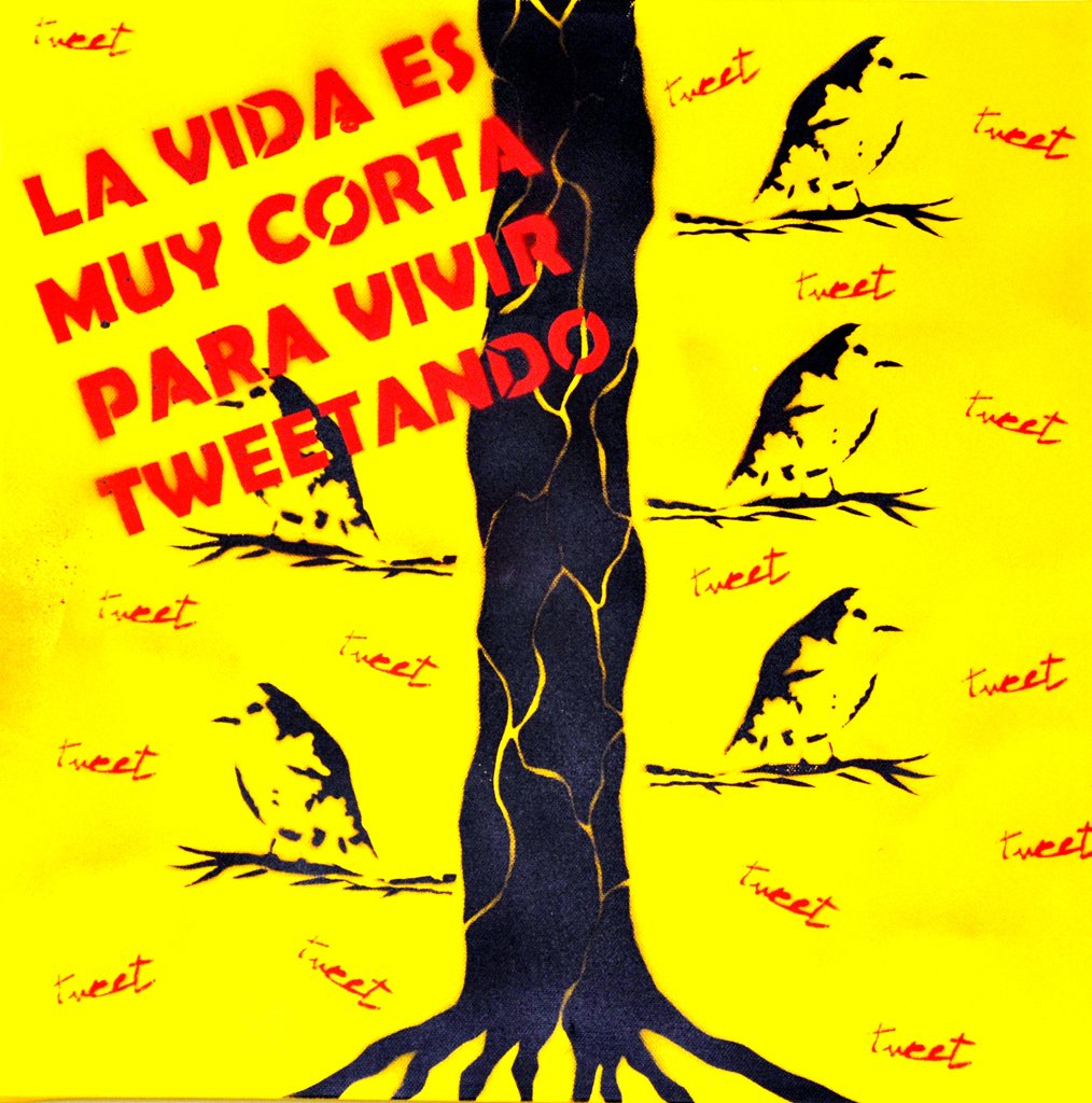 art_rooms's tweet photo. LA VIDA ES MUY CORTA PARA VIVIR TWEETANDO 
#Tweet #RickArt #Painting #bird #yellow #artrooms https://t.co/jTqWiSvEY2 https://t.co/68onvnFxfy