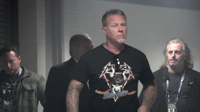 Happy birthday, James Hetfield! Hope your birthday rocks as much as you rocked the Tank.   