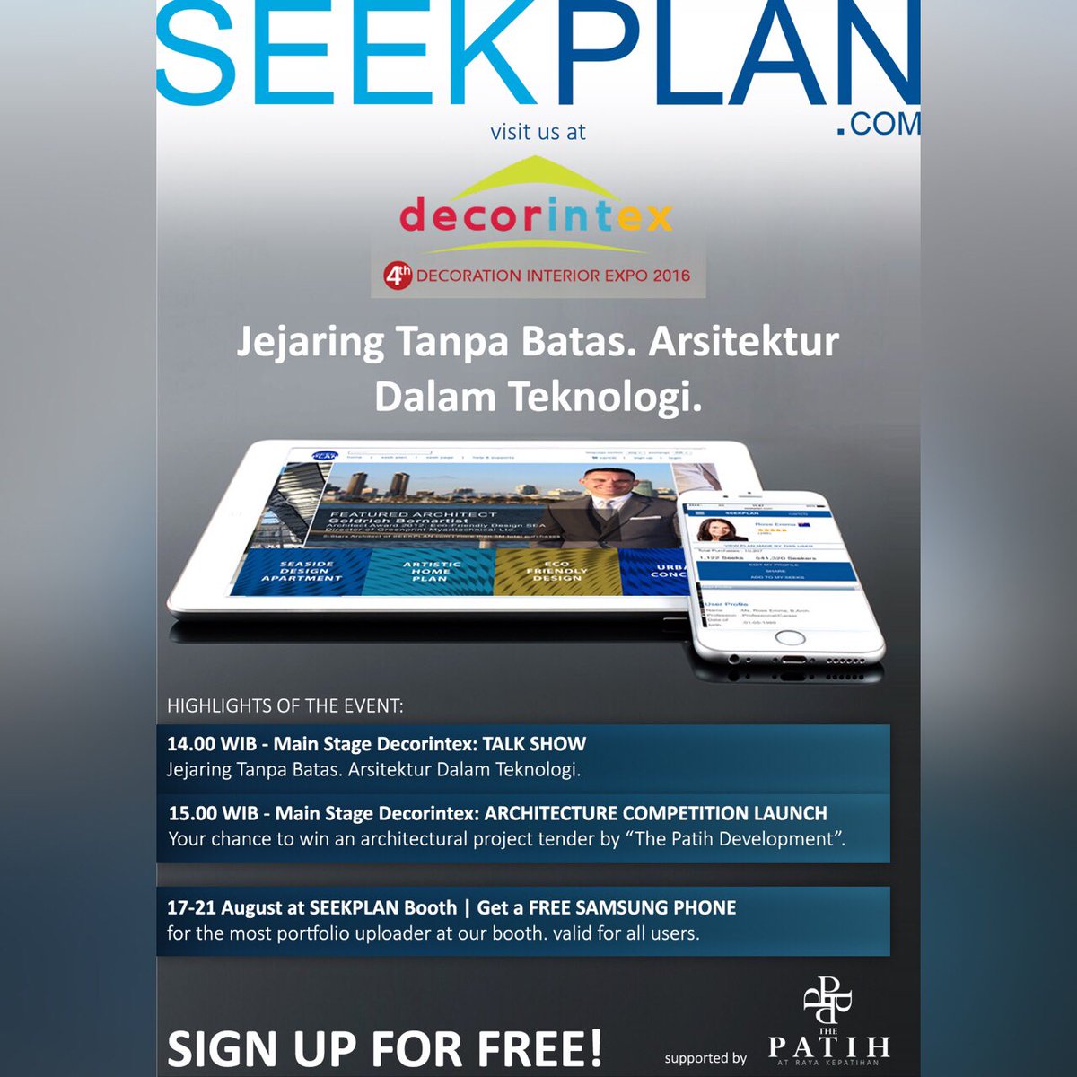 Free SAMSUNG PHONE? Chance to win #architecture #design #competition by property developer? visit us <a href="/decorintex/">DECORINTEX - ACX</a>