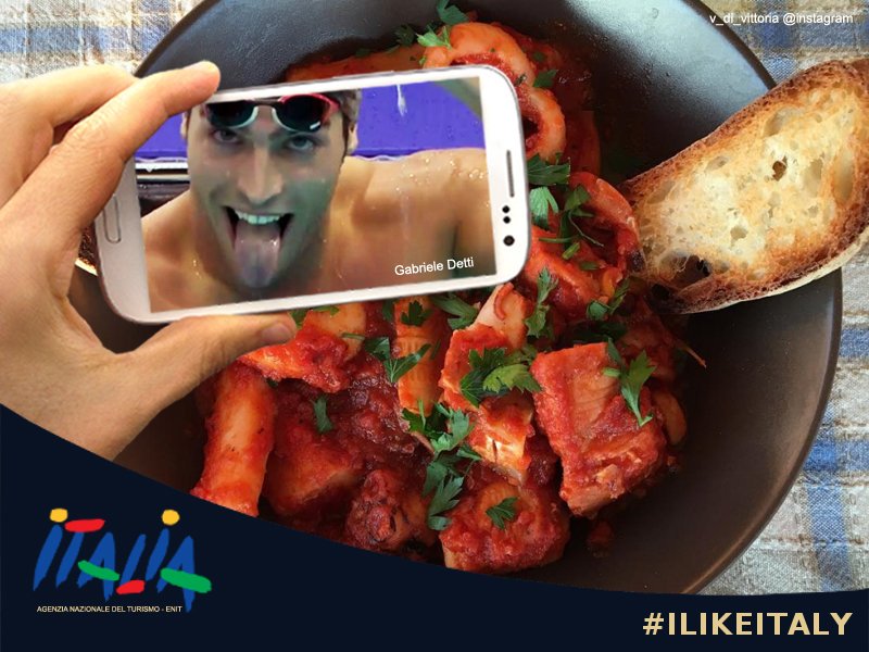For Gabriele Detti #Silver #ITA this perfect Cacciucco Livornese! #Toscana #swimming #ilikeitaly #Rio2016