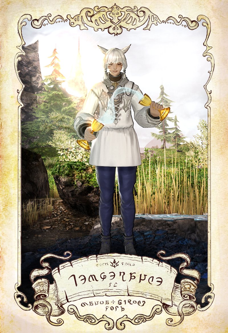 FF14 タロットカードセット 22枚 全種類 FF14 タロットカードセット 22枚 全種類 FFXIV 占星術師タロット