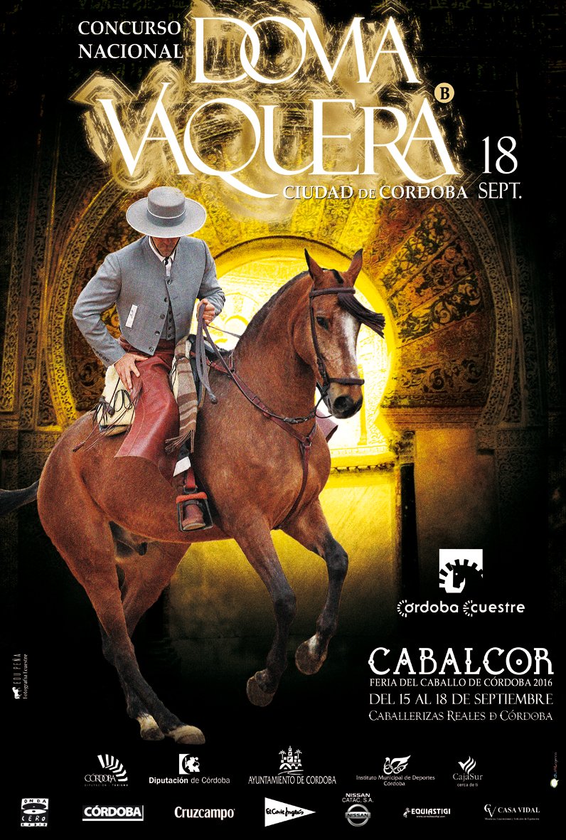 CordobaEcuestre's tweet photo. En #Cabalcor2016 #Feriadelcaballodecordoba " Concurso Nacional de Doma Vaquera - B" https://t.co/ODH16hPRdk https://t.co/yFURK5HHZN