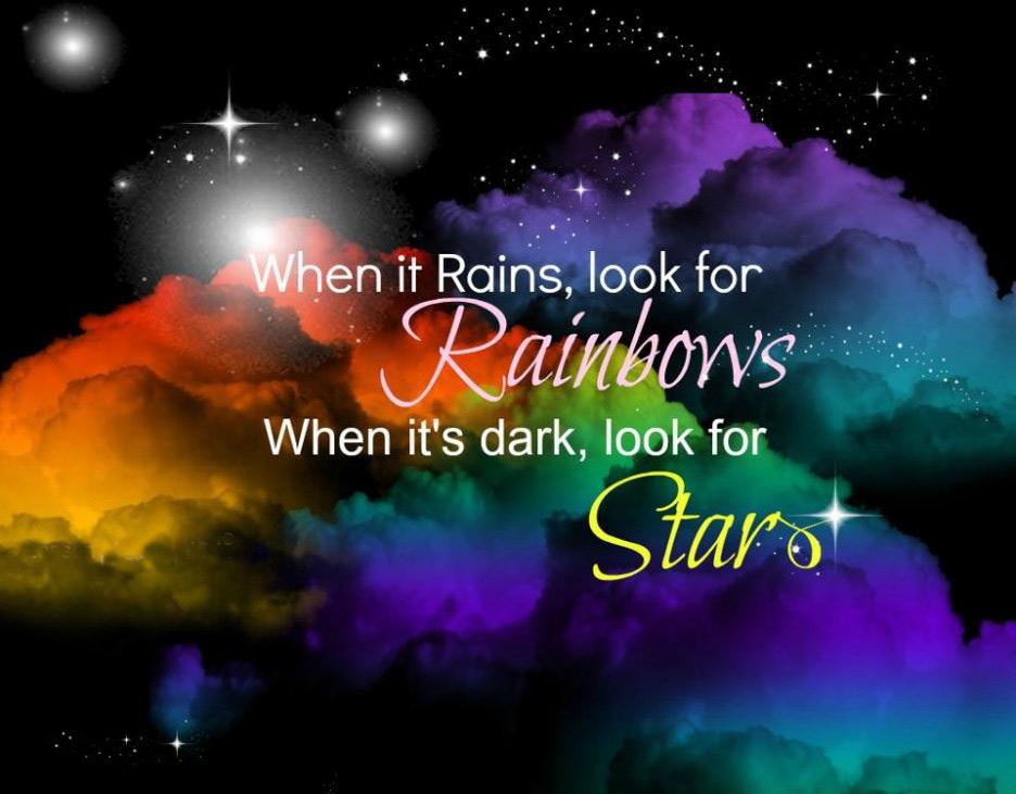 When it rains, look for #rainbows... #JoyTrain #BePositive #Motivation RT @wadood705 @SusanCosmos