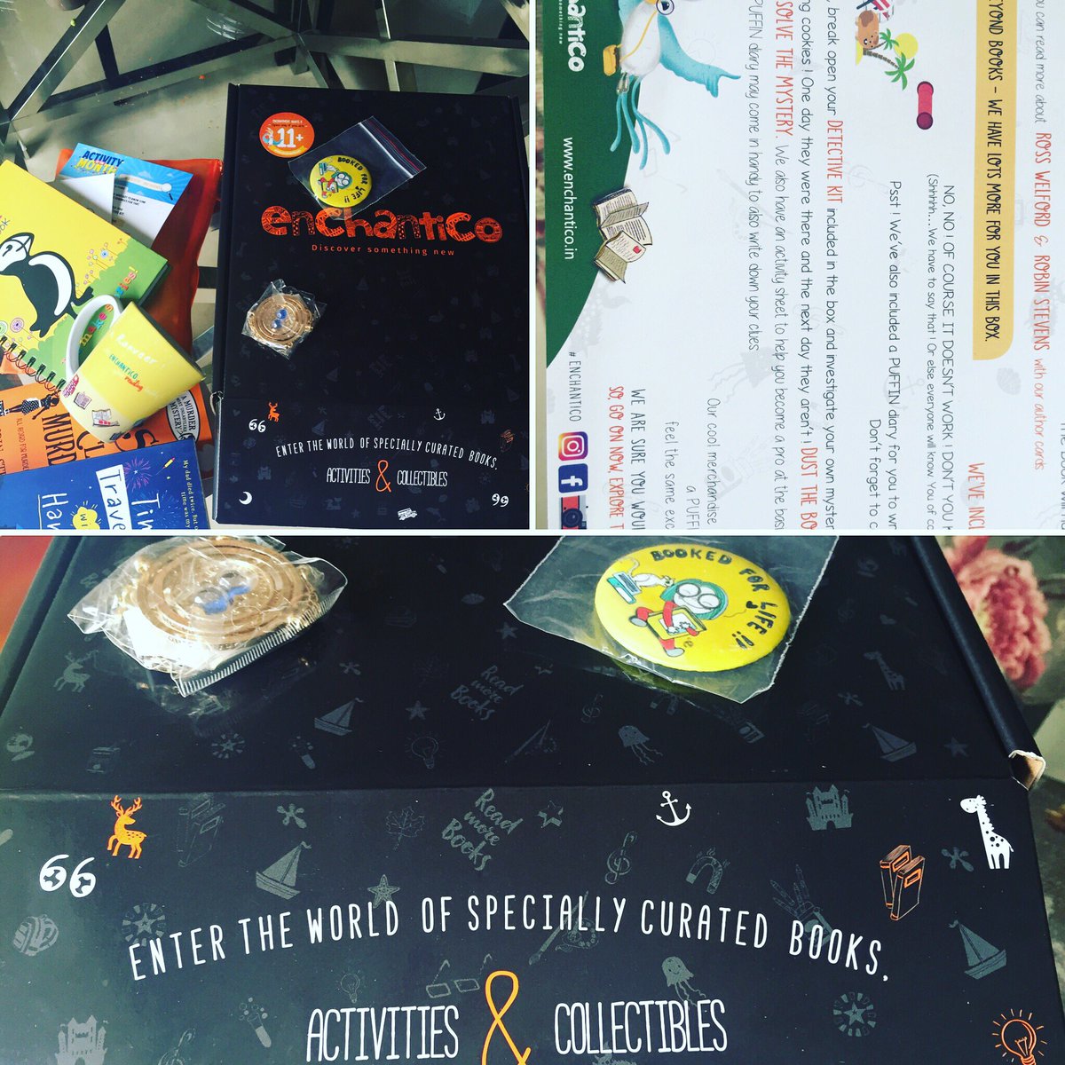 Thank u @enchantico for this lovely 11th bday gift! <a href="/subramanianravi/">Ravi Subramanian</a> ' best-selling' idea....how do I subscribe?