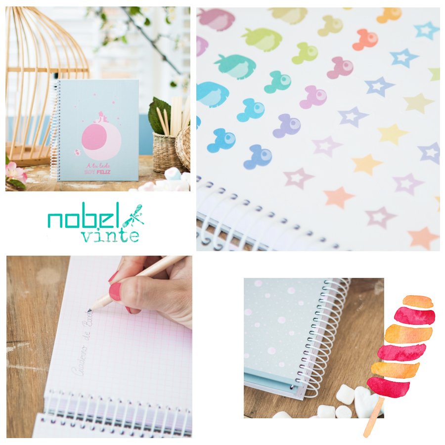 Estas preciosas libretas de El Jardín de Noa vuelven a estar disponibles en nuestra web!!