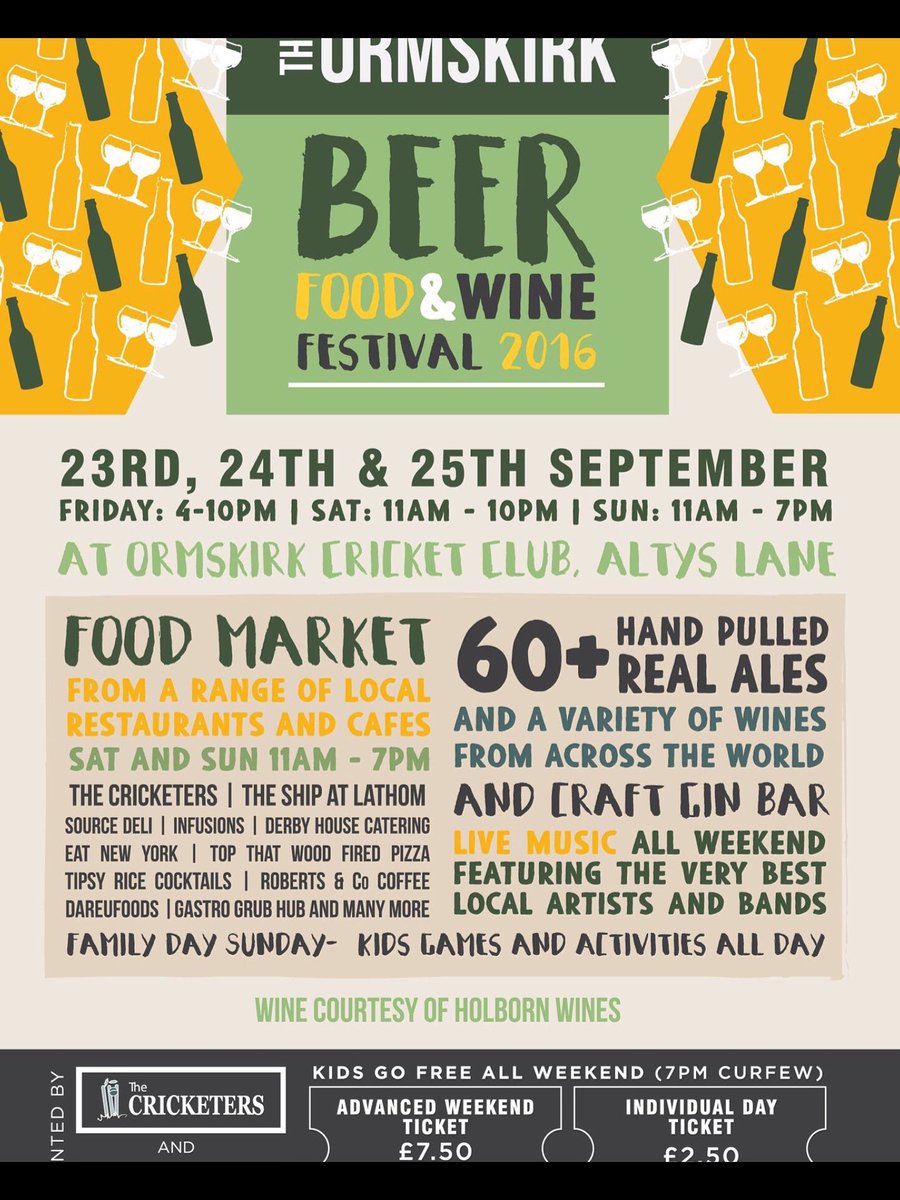 Why not make a day of it and stay on to enjoy some good food and drink once you've completed the race. #ormskirk10k